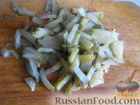 Фото приготовления рецепта: Сырный салат с сердцем - шаг №5