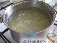 Фото приготовления рецепта: Украинский зеленый борщ - шаг №4