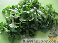 Фото приготовления рецепта: Украинский зеленый борщ - шаг №10