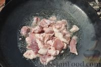 Фото приготовления рецепта: Плов со свининой в казане на углях - шаг №11