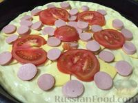 Фото приготовления рецепта: Дрожжевое тесто для пиццы (первый способ) - шаг №12