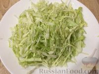 Фото приготовления рецепта: Салат из свежей капусты с морковью - шаг №2