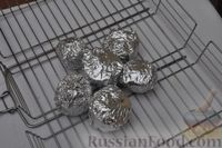 Фото приготовления рецепта: Овощные бочонки из кабачков (на углях) - шаг №13
