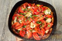 Фото приготовления рецепта: Пицца из кабачков, на сковороде - шаг №14