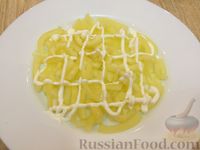 Фото приготовления рецепта: Салат из сладкого перца с баклажанами - шаг №10