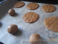 Фото приготовления рецепта: Овсяное печенье - шаг №6