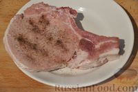 Фото приготовления рецепта: Свиная корейка на кости (на мангале) - шаг №4