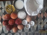 Фото приготовления рецепта: Отрывной пирог с персиками - шаг №1