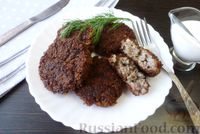 Фото к рецепту: Зуцы (белорусские котлеты из лесных грибов)