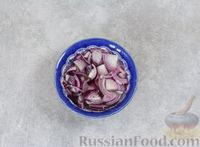 Фото приготовления рецепта: Овощной салат с горчичной заправкой - шаг №3