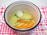Фото приготовления рецепта: Крем-суп из баклажанов и помидоров с плавленым сыром - шаг №3