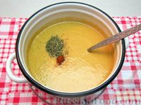 Фото приготовления рецепта: Крем-суп из баклажанов и помидоров с плавленым сыром - шаг №18