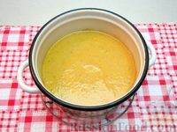 Фото приготовления рецепта: Крем-суп из баклажанов и помидоров с плавленым сыром - шаг №19