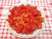 Фото приготовления рецепта: Щи из свежей капусты с помидорами - шаг №13