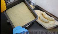 Фото приготовления рецепта: Песочные пирожные "Кокос-банан" - шаг №9