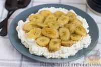 Фото к рецепту: Творог со сметаной и жареными бананами