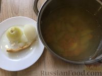 Фото приготовления рецепта: Суп из свекольной ботвы - шаг №6
