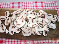 Фото приготовления рецепта: Запеканка из гречки с грибами - шаг №5