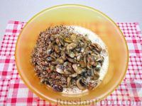 Фото приготовления рецепта: Запеканка из гречки с грибами - шаг №11