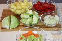 Фото приготовления рецепта: Салат из кабачков и моркови по-корейски (на зиму) - шаг №19