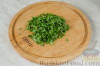 Фото приготовления рецепта: Салат с фаршем, морковью и болгарским перцем - шаг №10