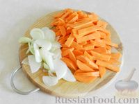 Фото приготовления рецепта: Куриный суп с  морковью, булгуром и апельсиновой цедрой - шаг №5