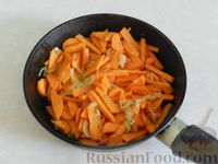 Фото приготовления рецепта: Куриный суп с  морковью, булгуром и апельсиновой цедрой - шаг №8