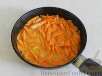 Фото приготовления рецепта: Куриный суп с  морковью, булгуром и апельсиновой цедрой - шаг №9