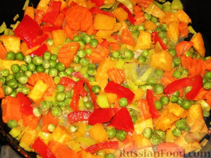 Рецепт овощного рагу с брюссельской капустой