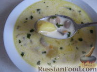 Фото приготовления рецепта: Грибной сливочный суп - шаг №11