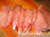 Фото приготовления рецепта: Свинина маринованная жареная - шаг №3