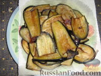 Фото приготовления рецепта: Пармижиана из баклажанов с соусом из базилика и соусом песто - шаг №2