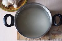 Фото приготовления рецепта: Суп с фасолью, кукурузой, болгарским перцем и сливками - шаг №9