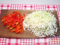 Фото приготовления рецепта: Куриный суп с овощами и свекольными клецками - шаг №9