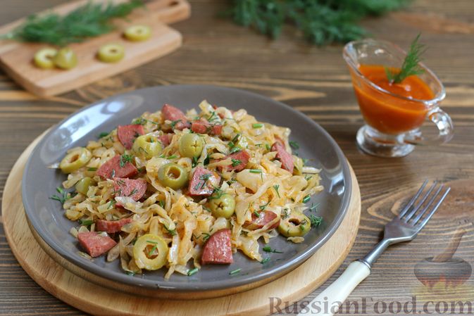 Солянка с колбасой и капустой - пошаговый рецепт с фото на rov-hyundai.ru