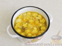 Фото приготовления рецепта: Суп из индейки с цветной капустой - шаг №9