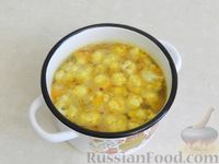 Фото приготовления рецепта: Суп из индейки с цветной капустой - шаг №11