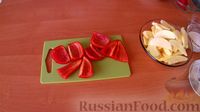 Фото приготовления рецепта: Маринованный перец с айвой "Сладкая парочка"  (на зиму) - шаг №2