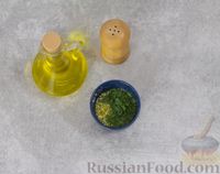 Фото приготовления рецепта: Чесночные лепёшки на кефире (на сковороде) - шаг №7