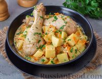 Рецепт курицы в сковородке вок — пошаговый рецепт с фото