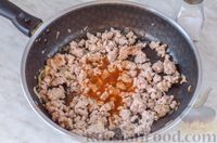 Фото приготовления рецепта: Рагу из овощей с фасолью и мясным фаршем (в духовке) - шаг №7