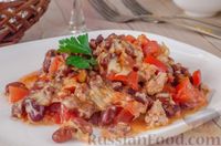 Фото приготовления рецепта: Рагу из овощей с фасолью и мясным фаршем (в духовке) - шаг №14