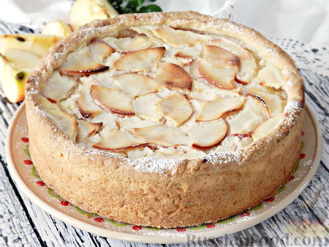 Рецепт цветаевского пирога с яблоками от юлии высоцкой
