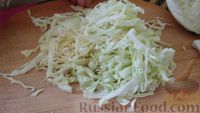 Фото приготовления рецепта: Мясной салат с капустой, морковью и луком - шаг №5