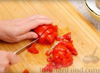Фото приготовления рецепта: Запеканка из макарон с фаршем и баклажанами, в итальянском стиле - шаг №5