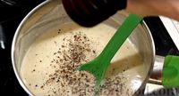 Фото приготовления рецепта: Запеканка из макарон с фаршем и баклажанами, в итальянском стиле - шаг №16