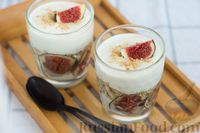 Фото к рецепту: Творожный десерт с инжиром и йогуртом