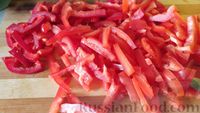Фото приготовления рецепта: Маринованные баклажаны с морковью и сладким перцем - шаг №6