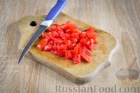 Фото приготовления рецепта: Гречневый суп с курицей и помидорами - шаг №9