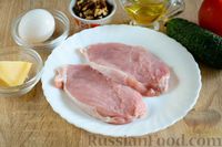 Фото приготовления рецепта: Свиные отбивные в сырно-ореховой панировке - шаг №1